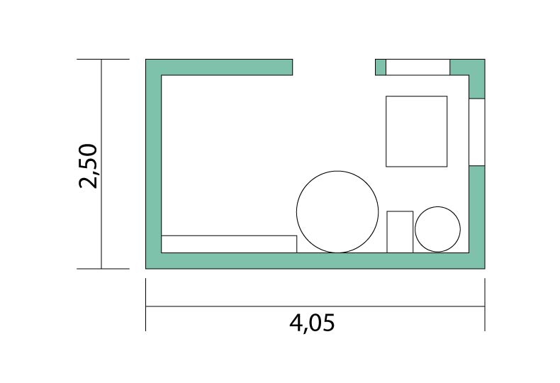 Grundriss Modul