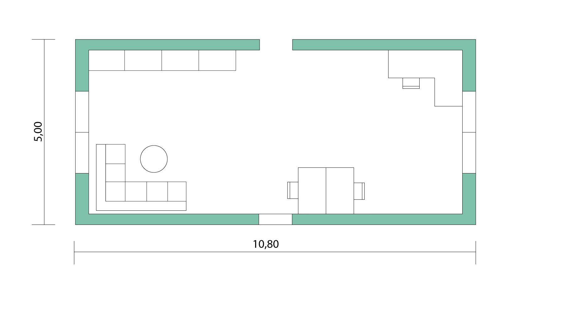 Grundriss Modul