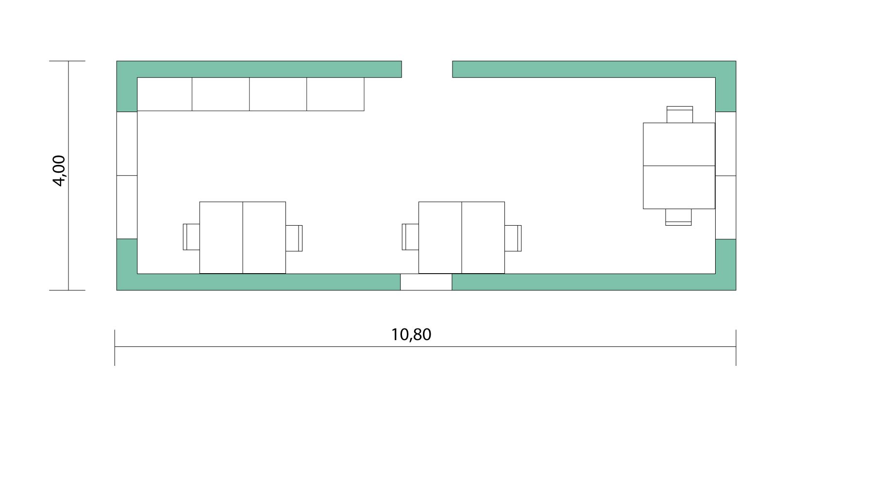 Grundriss Modul