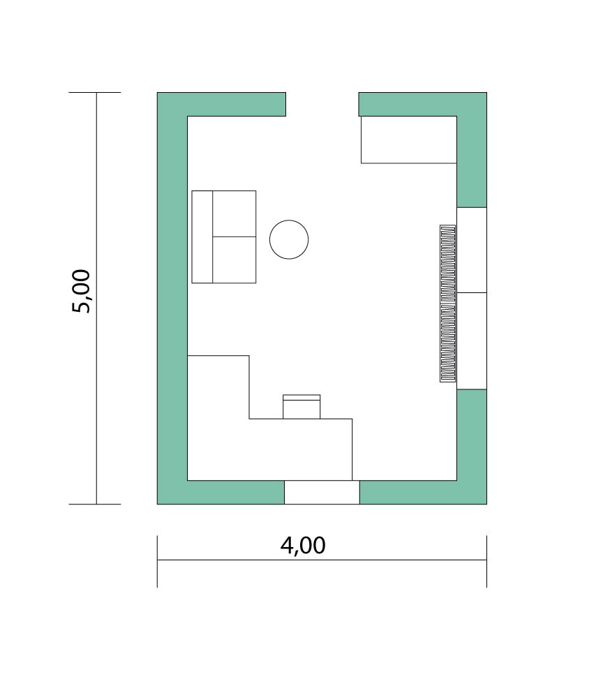 Grundriss Modul