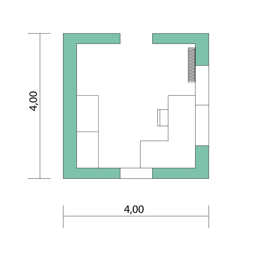 Grundriss Modul